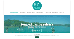 Desktop Screenshot of enjoysupschool.com